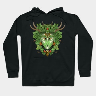 Green Man Hoodie